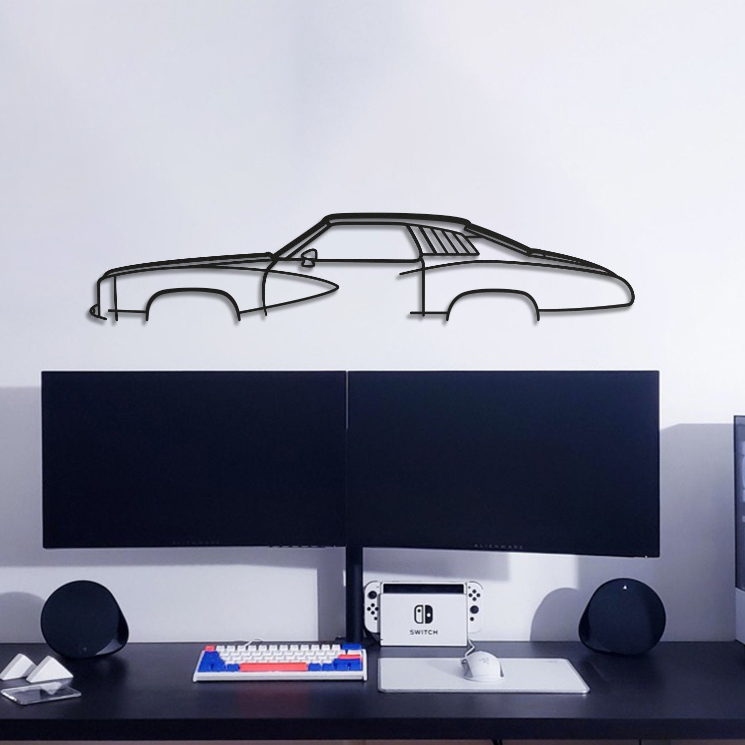Metal Car Wall Art Car Guy Gift Car Wall Art Metal Wall Etsy