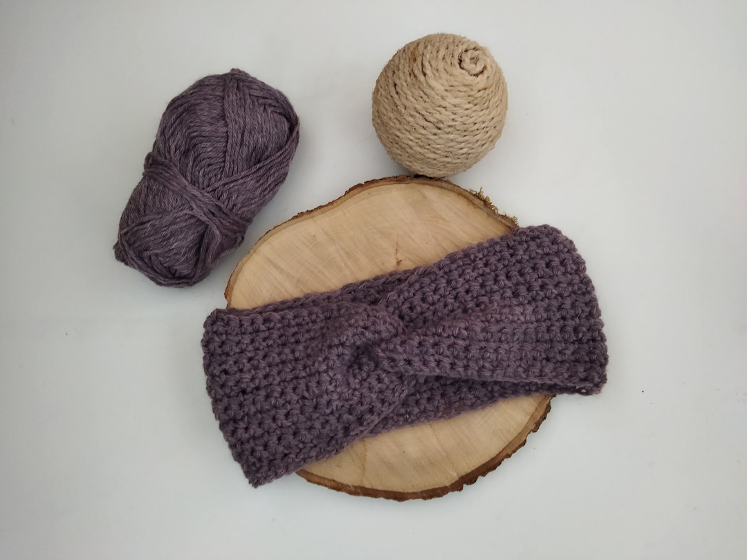 Tricoté femmes bandeau hiver automne plus chaud oreille tricot Turban