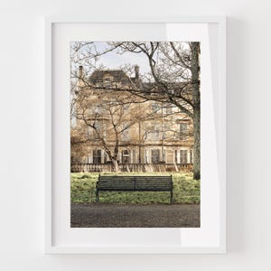 GLASGOW SCOTLAND TRAVEL Print - Glasgow City Photography Print Old Town City Art Architecture Print Wall Art Decor Quiet Kelvingrove Park