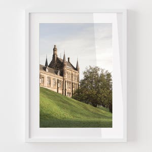GLASGOW SCOTLAND TRAVEL Print - Glasgow City Photography Print Old Town City Art Architecture Print Wall Art Decor University of Glasgow