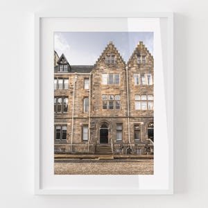 GLASGOW SCOTLAND TRAVEL Print - Glasgow City Photography Print Architecture Print Wall Art Decor University of Glasgow Professors Square