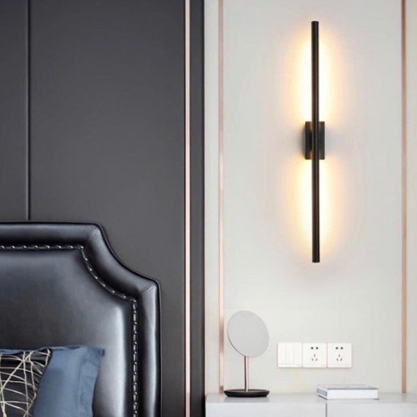 Led wall sconce-wall lamp-modern wall sconce-110V led sconce-bedroom wall lamp-bathroom wall sconce-wall design-wall sconce-light fixture