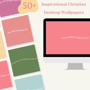 50+ Aesthetic Christian Desktop Wallpapers | Macbook and Windows | Faith-Based Digital Backgrounds | Christian Computer Screen Art |