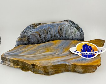 Epoxy Rock - Paper Weight - Natural Flagstone
