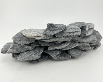 Slate Stone, Decorative Stone, Used for Aquarium Rocks, Terrarium Rocks, Planter Rocks, Gardening Rocks