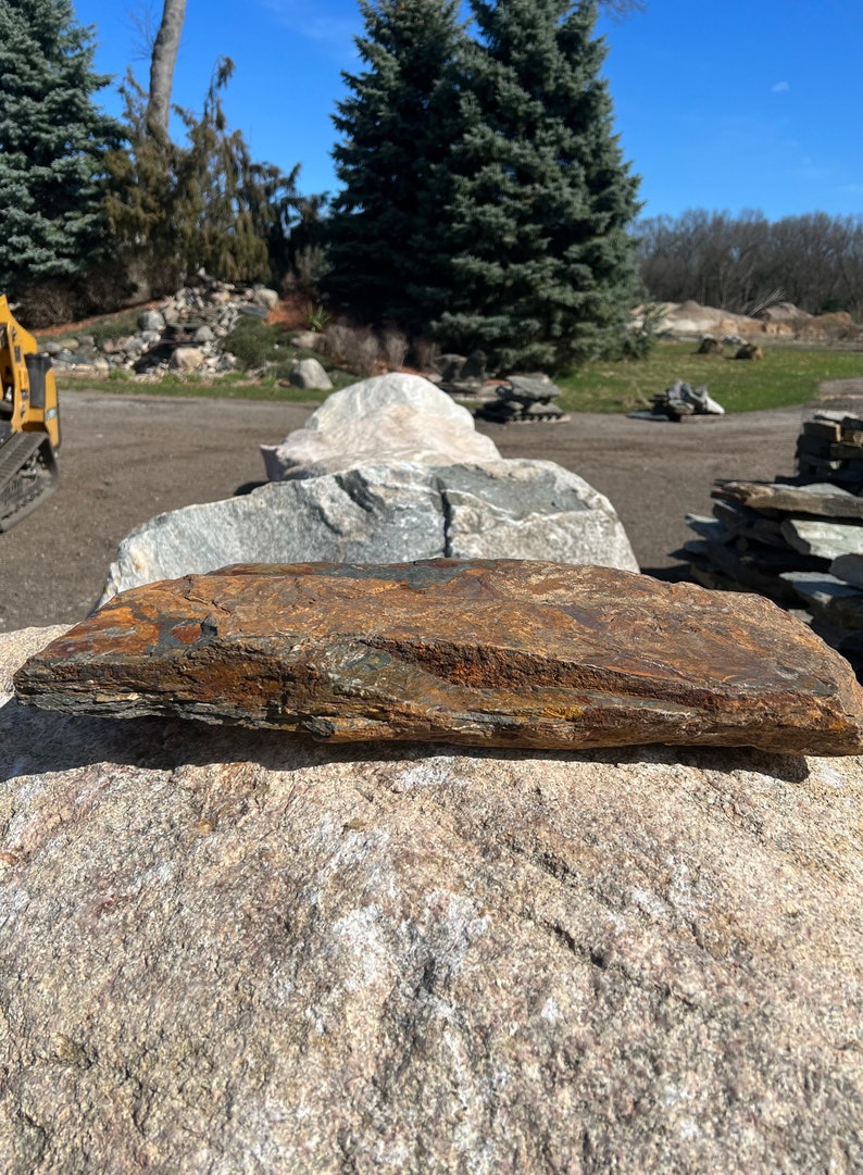 Canyon Brown Flagstone Segment for Aquariums, Terrariums, Pathways, and