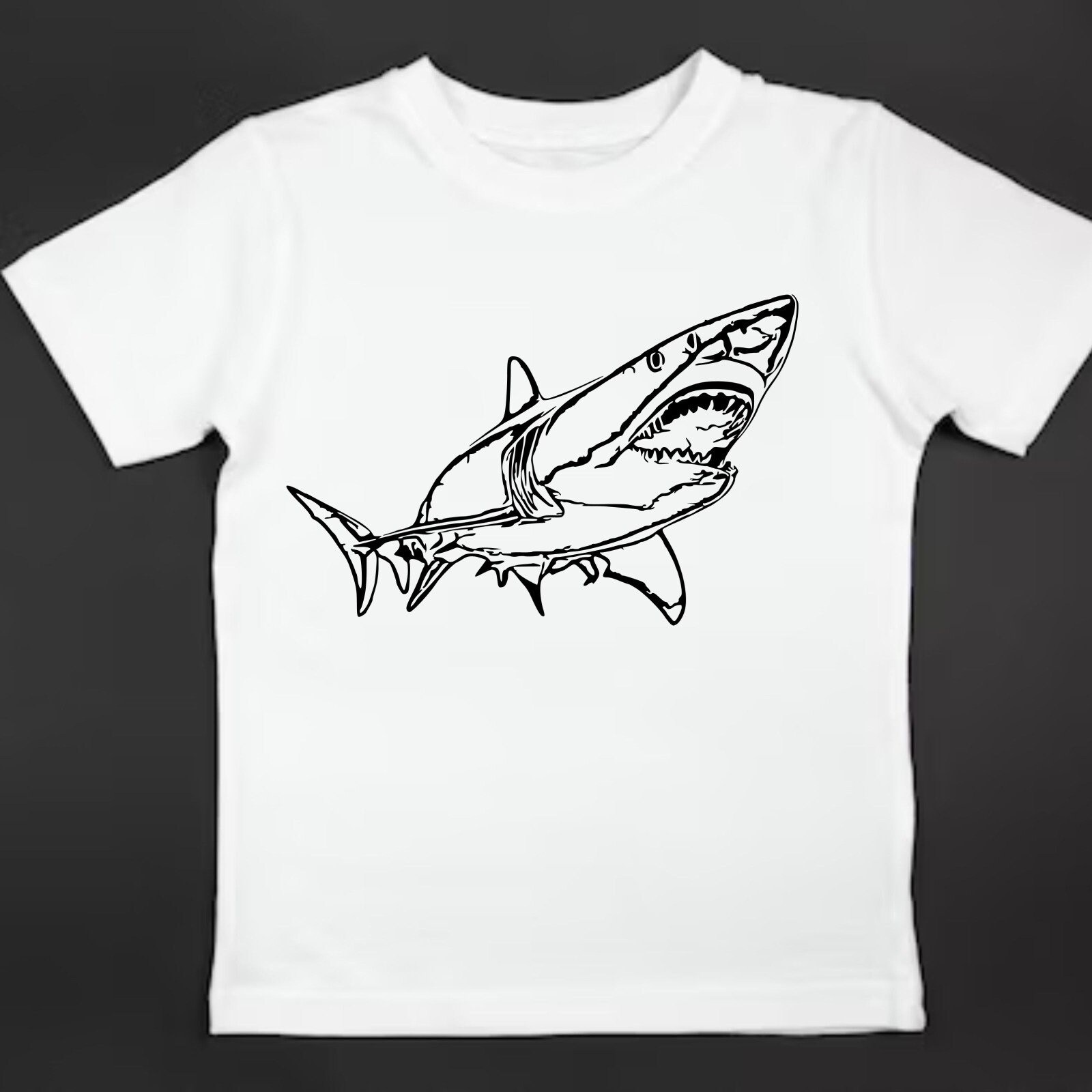 Dangerous Sharks SVG Cut Files for Cricut and Silhouette - Etsy Canada