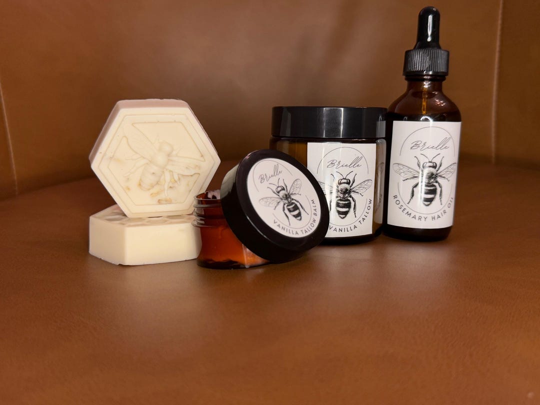Brielle Vanilla Tallow Bundle - Etsy