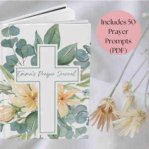 Prayer Journal For Women Christian, Journal For Women Personalized, Custom prayer Journal For Women Christian Gift, Bible Journal For Woman