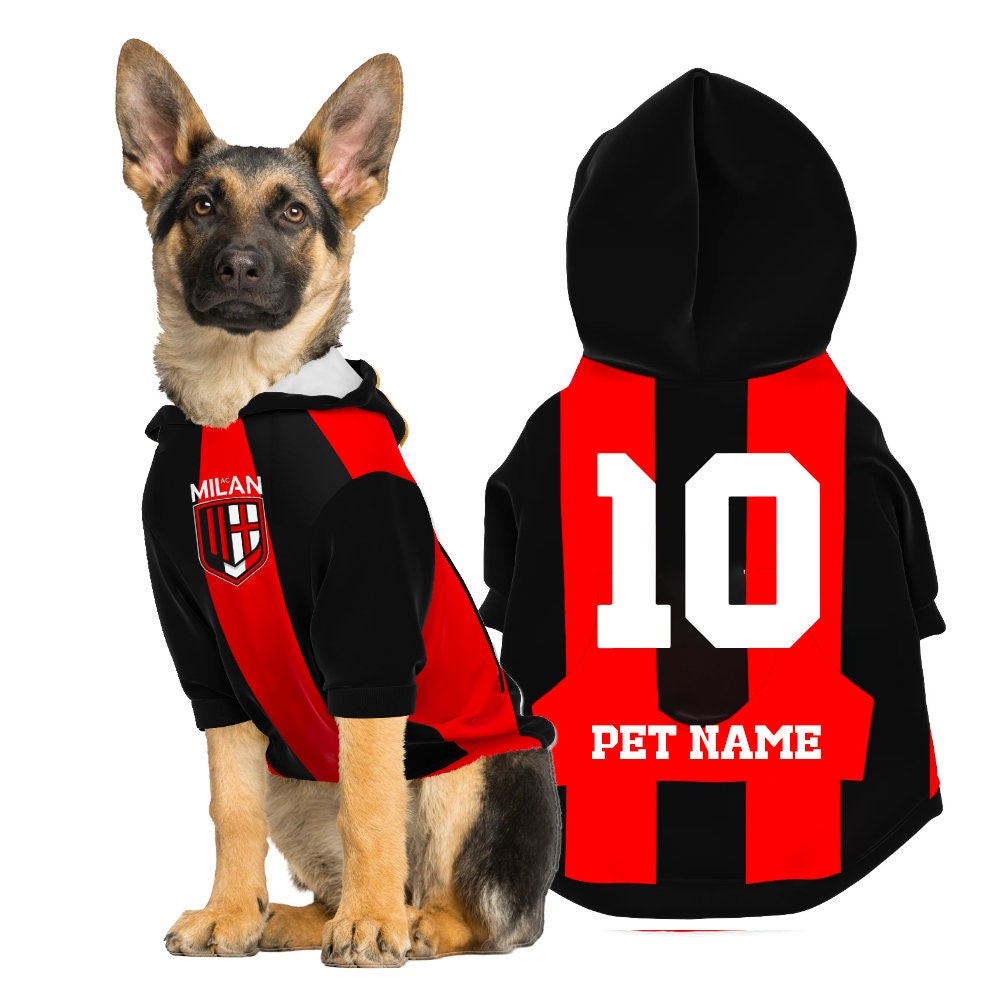 AC Milan Dog Hoodie