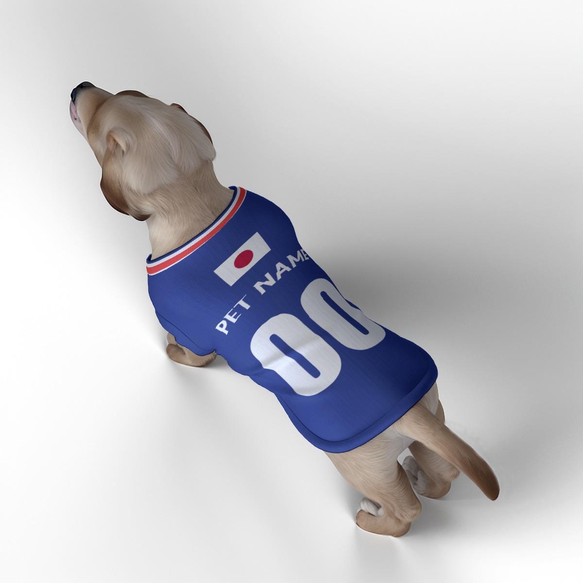 Japan Football/soccer Personalised World Cup 2026 Pet Tank Top
