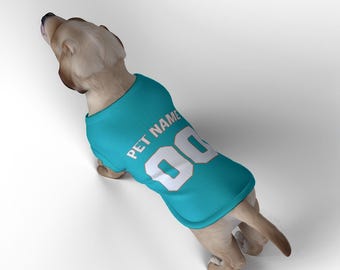 Miami Dolphins Inspired Personalised Pet Tank Top FC 25/26 with original  FC logo (Dog Costume and Cat Costume Gift)