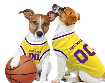 LA Lakers - Inspired Personalised Pet Tank Top FC 25/26 with original FC logo (Dog Costume and Cat Costume Gift)