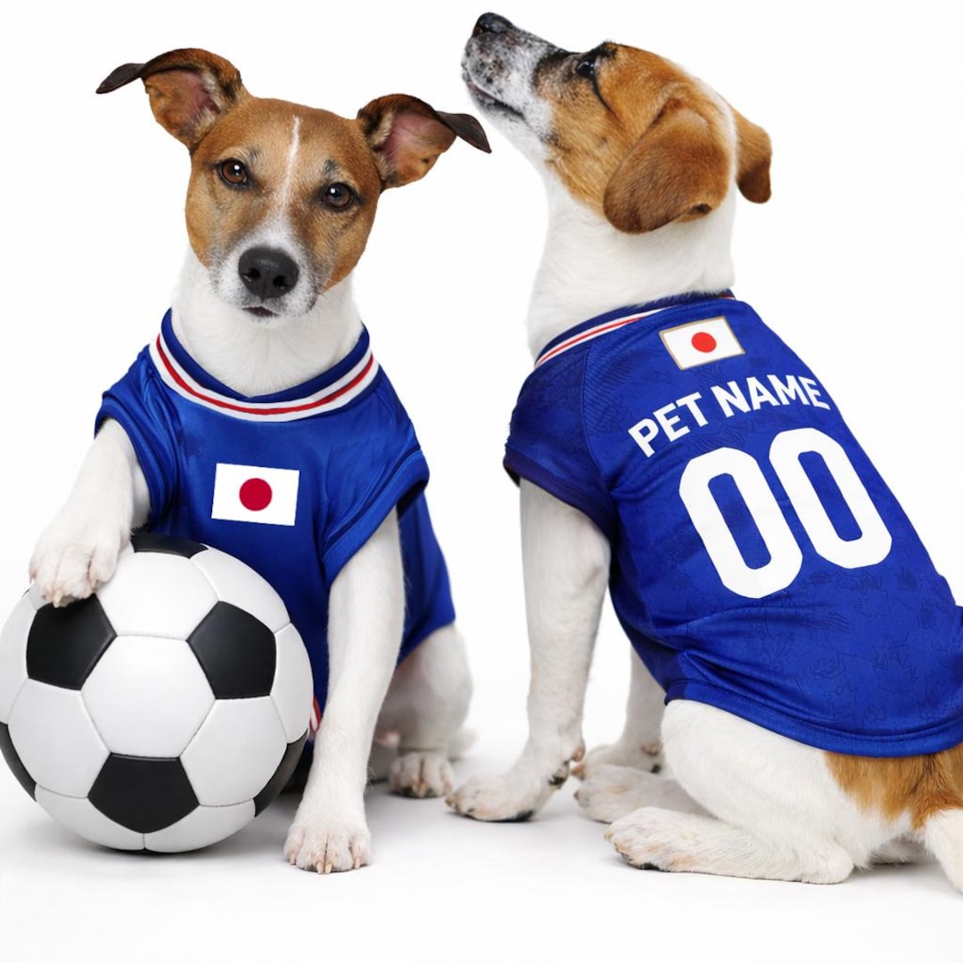 Japan Football/soccer Personalised World Cup 2026 Pet Tank Top