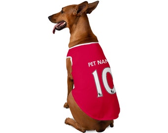 Dog football shirts liverpool discount