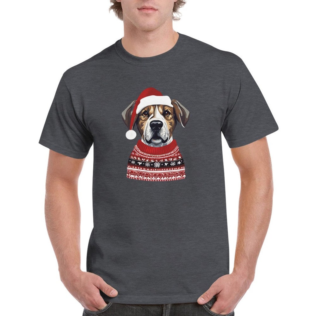 Dog Christmas Tshirt Funny Dog Shirt Labrador Tshirt Etsy