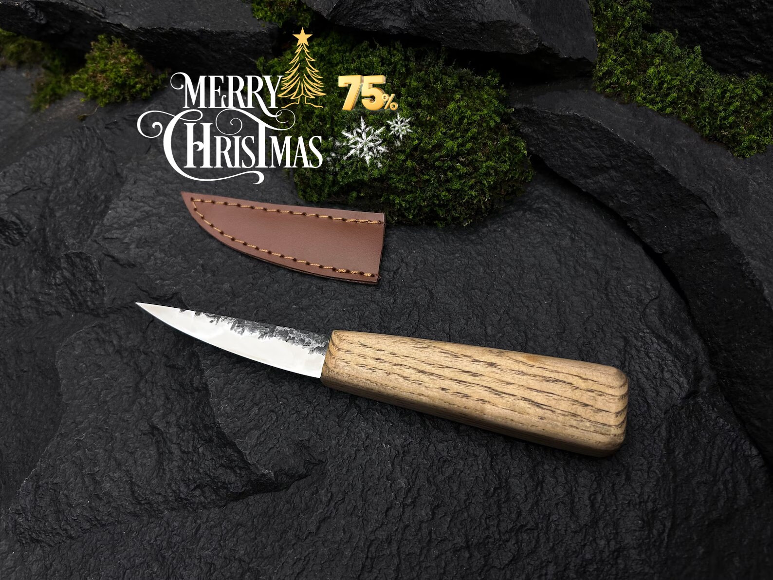 BeaverCraft Wood Carving Detail Knife C8 1.5 Whittling Knife for