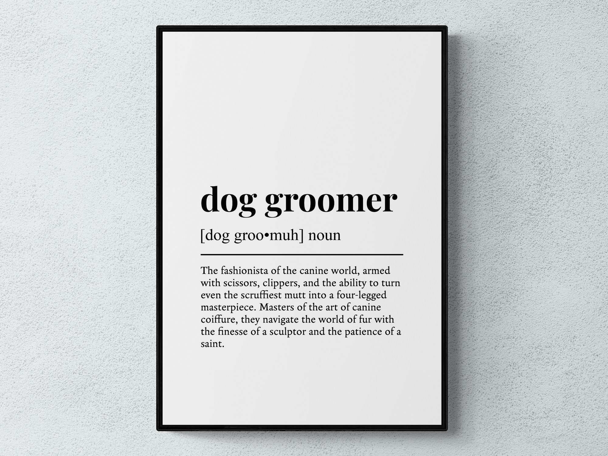 Dog Grooming Sign UK