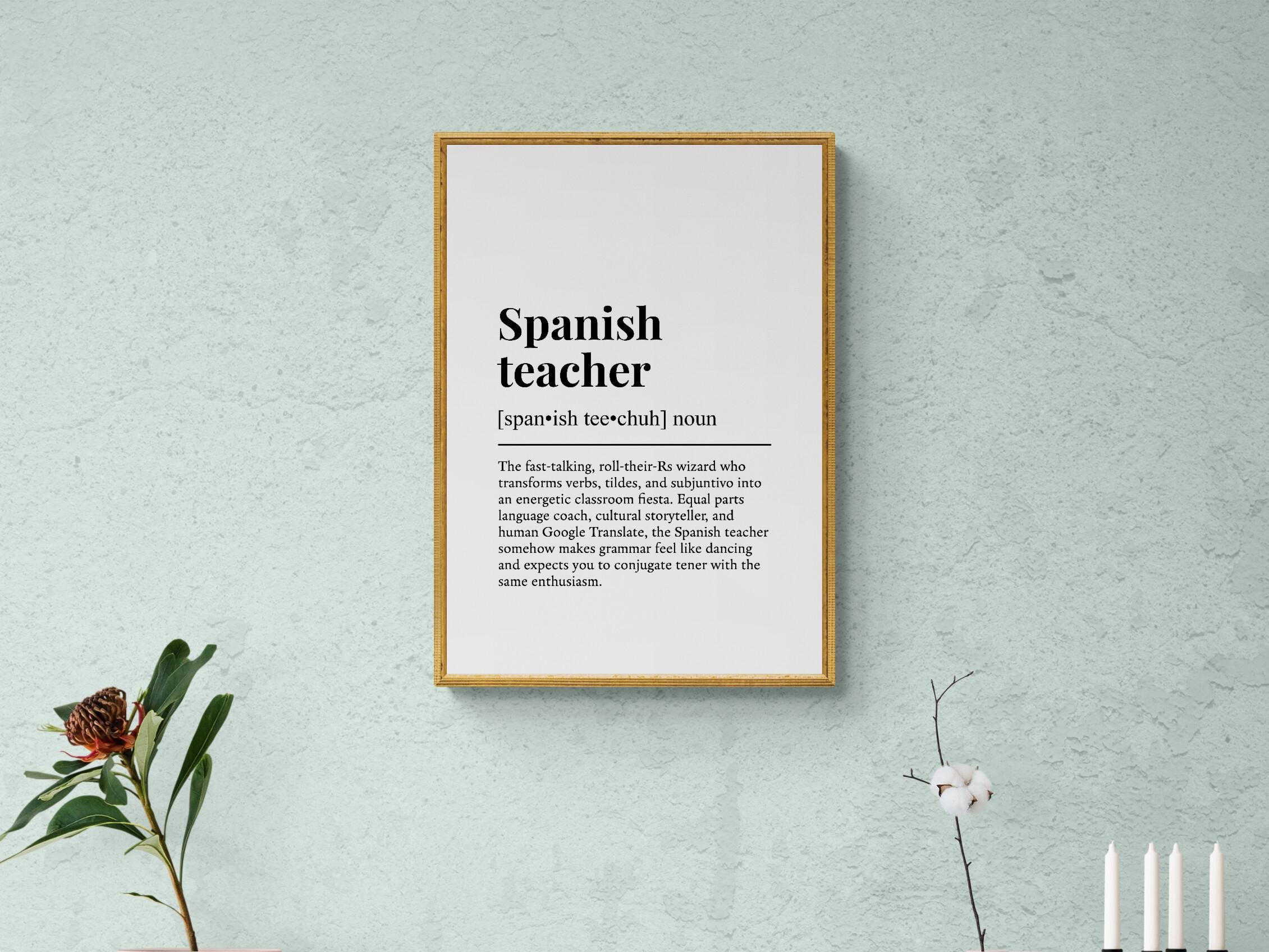 my spanish teacher wears green dresses in spanish Meet Ms. Maria, one of our Spanish Teachers! Ms. Maria has gained extensive experience as a teacher in various educational settings. She is always eager to acquire new knowledge and