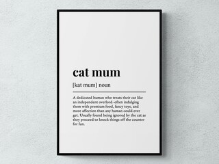 Poster Con Definizione Fjällräven – Stampa Artistica Per La Mamma, Decorazione Da Parete A4