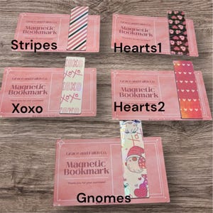 Magnetische holografische paginamarkeringen: perfect voor tijdschriften, boeken, notitieboeken of planners