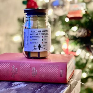 Prayer Jar: Perfect Gift for Marriage, Confirmations, Christian Men and Women, depression and anxiety problems, faith-based