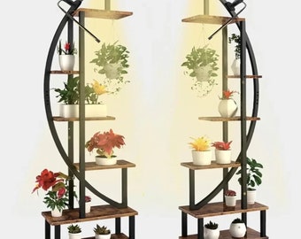 Wooden Plant Stand, Plantstand, Pflanzenständer, Übertopf,Cache-pot, Support à Plantes, Pot Rack, Pflanzentisch, Blumenregal,Support Culture