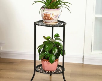 Metal Plant Stand, Plantstand, Pflanzenständer, Übertopf,Cache-pot, Support à Plantes, Pot Rack, Pflanzentisch, Blumenregal, Support culture