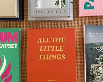 By Branch Table basse Album photo livre – « Toutes les petites choses » Organisateur Scrapbook Film Print Storage