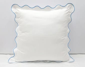 400 trådtäthet Vit 100 % bomull Satin Hotellsöm Gratängbroderi Euro-skimrande garn