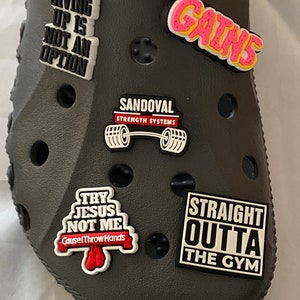 Gym Motivation 2 L0g0s | Shoe Charms | Gains | Gym