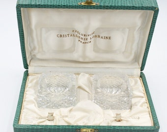 Verkoop van kristallen tallado's van Cristallerie Lorraine