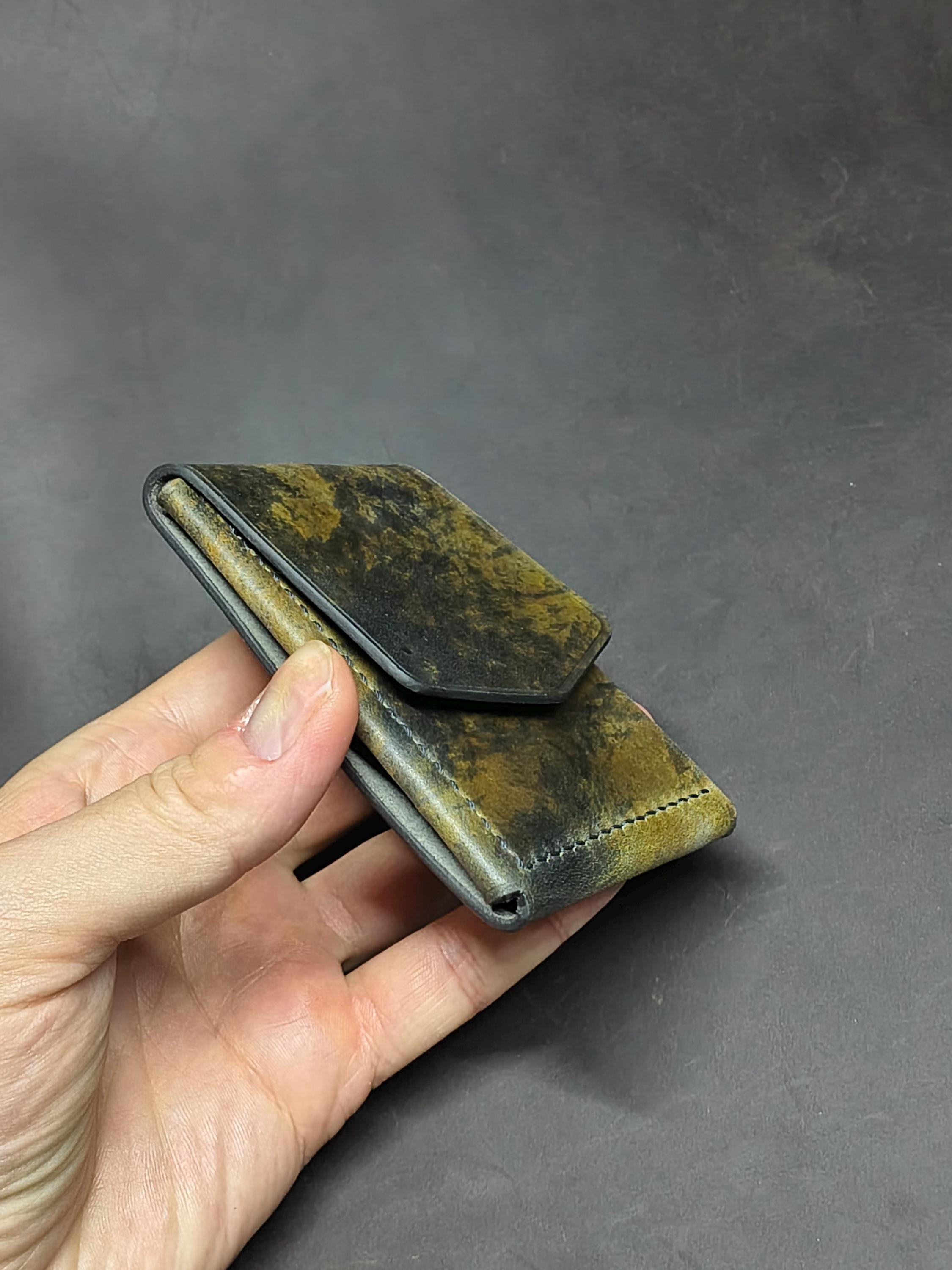 Jj Leathersmith Wallet - Etsy
