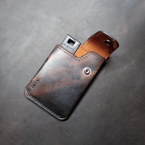 Slim Marble Wallet black color