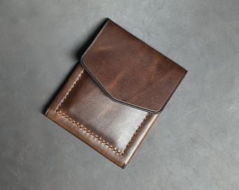 Euro size Edc wallet, Horween slim wallet