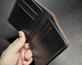 Black Credit Cards Wallet, Horween CXL wallet