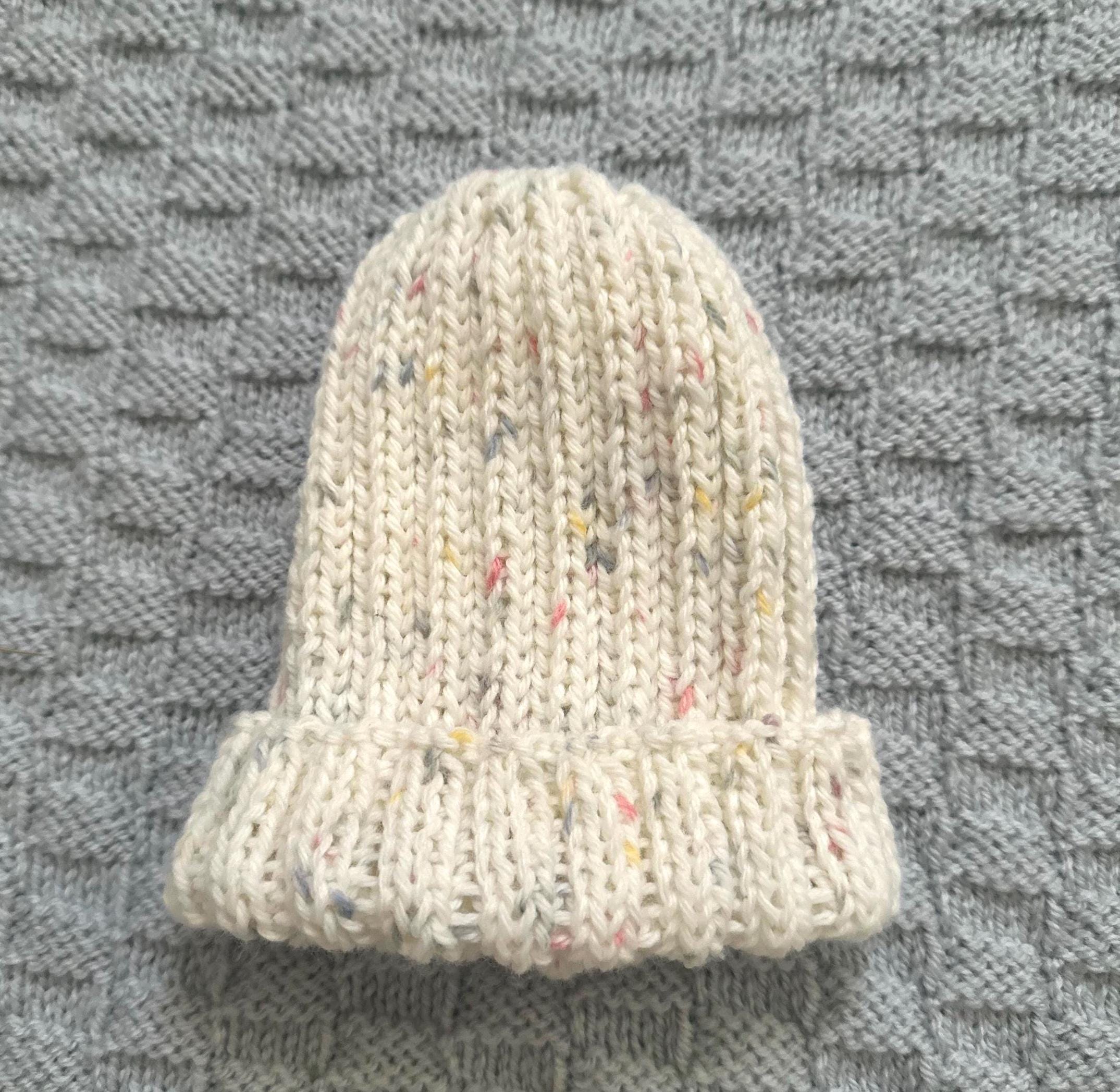 Baby beanie cream speckled - Thumbnail 7