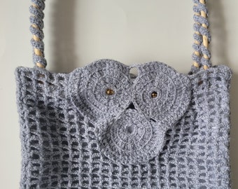 Handmade Crochet Tote Shoulder Bag