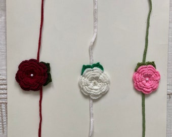 Handmade crochet Choker necklace