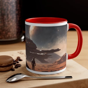 Space Theme, Sci-Fi Gaming Inspired Mug, 11oz