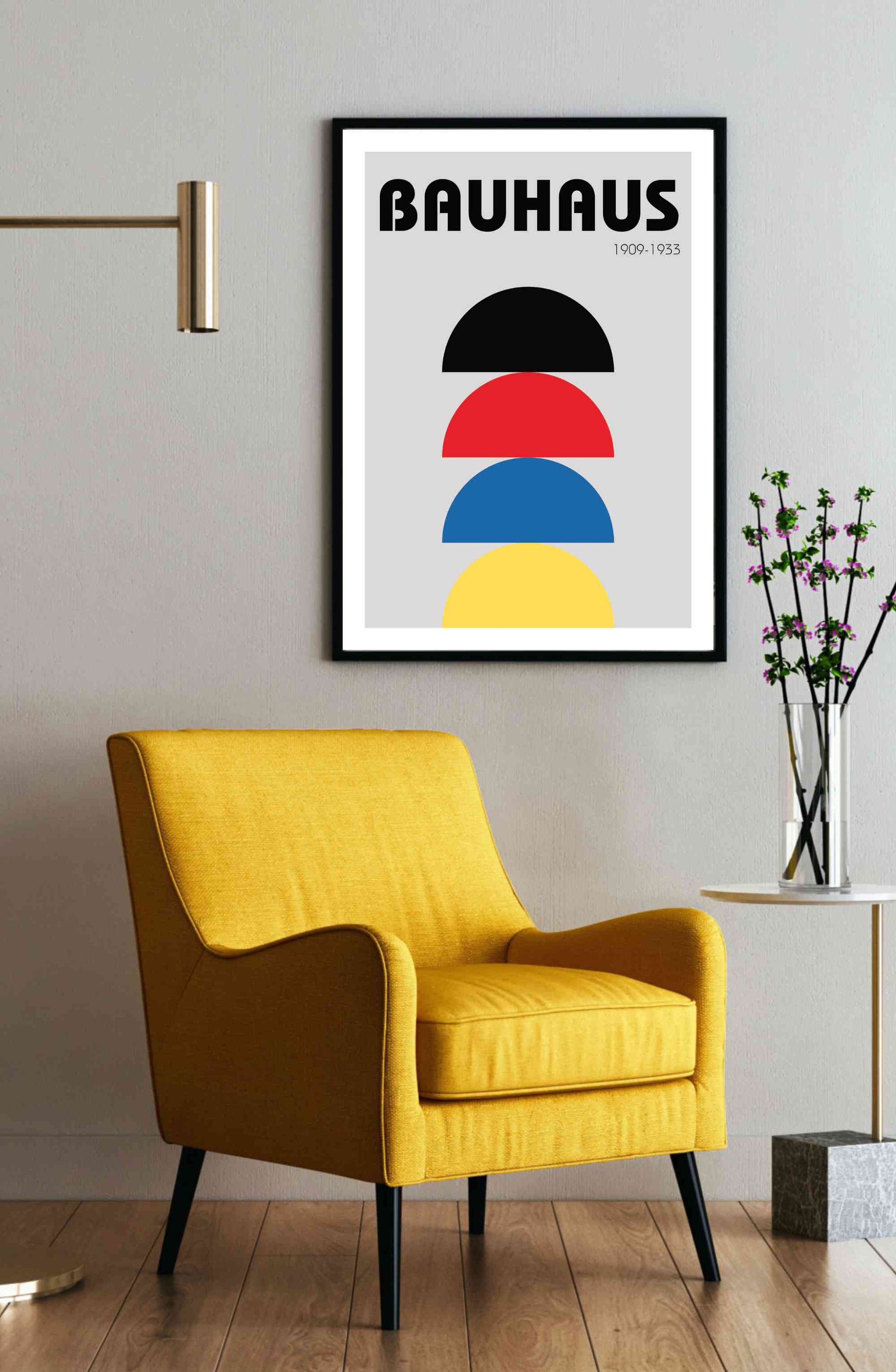 Bauhaus Poster | Modernist Print | Wall Art | Home Decor | Vintage ...