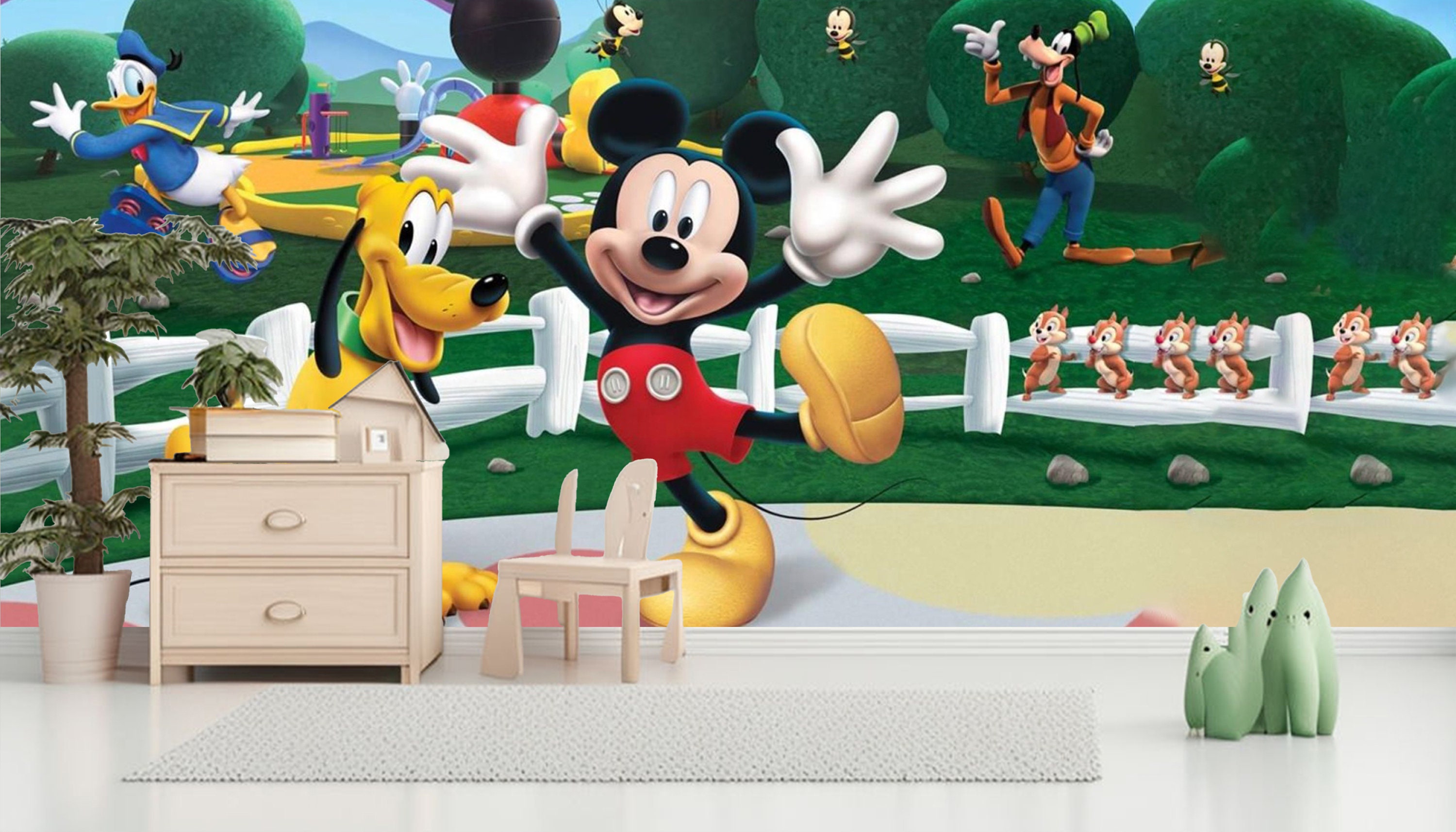 Adesivi E Vinile Mickey Mouse Italian 6351