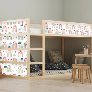 Rainbow Kura Bed Decal: IKEA Children&#39;s Room Sticker