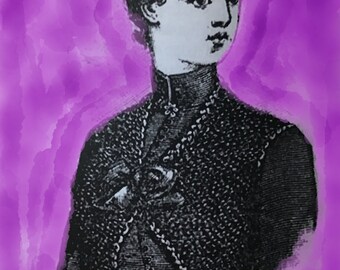 Vintage vest “Zouave” - brei-instructies in het Duits en Engels