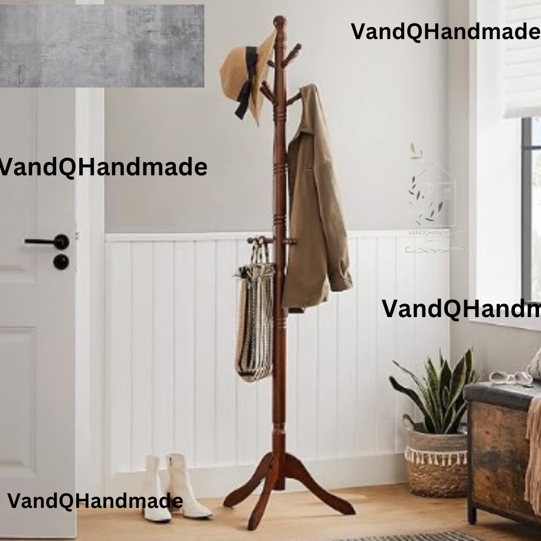Standing Coat Rack Etsy
