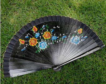 Ventilador de bambú