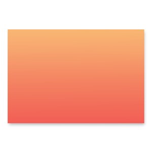 Peach Perfect Wrapping Paper Sheets (3) - Orange Gradient Design | Matte Finish | Chic Gift Wrap for Holidays & Birthdays
