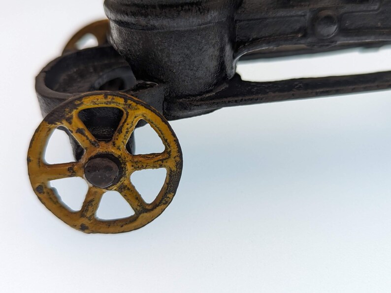 1910s Antique Cast Iron Fire Truck Toy Etsy