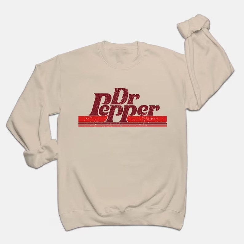 Dr Pepper Hoodie Dr. Pepper Sweatshirt Dr Pepper Shirt Dr Etsy