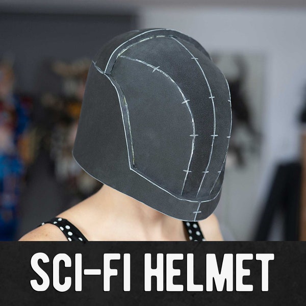 Sci-Fi Helmet Pattern - Digital Download | PDF